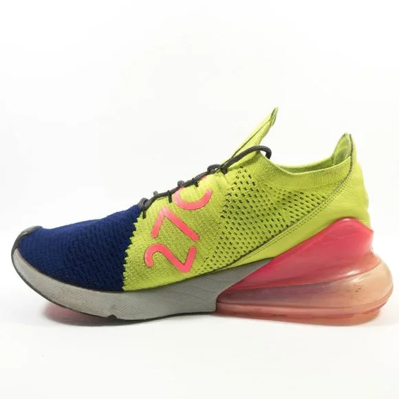 Nike Air Max 270 Flyknit Sneakers - Men's Size 10 - Picture 5 of 9